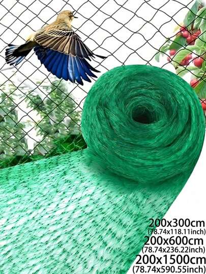 1pc Bird Netting For Garden Protect Vegetable Plants And Fruit Trees, Plastic Trellis Netting For Birds, Deer, Squirrels And Other Animals