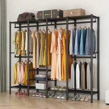 MODULAR CLOTHING SYSTEM - Heavy-Duty Metal Garment Rack 1100 Lbs - 4x4 Design - 77" Width - Equipment - Holds 240+ Garments - Multiple Assembly Options - Steel Construction - Space-Optimizing - For Home & Commercial Use