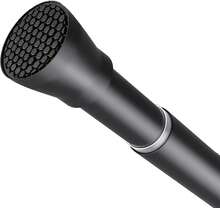 Shower Curtain Rod Black Tension Rod 45 To 77 Inch Spring Curtain Rod Shower Rod Non Slip Shower Curtain Rod 1pcs For Windows No Drilling Adjustable Tension Rods Of Curtain Window Closet Kitchen - 黑色 - 查看 1