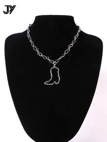 1 件男士 INS 嘻哈朋克荆棘吊坠项链 - 項鍊 - 查看 9