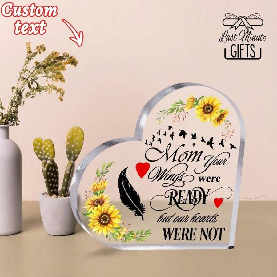 1 件亚克力饰品 亚克力饰品 趣味亚克力婚礼礼物饰品 - 个性化透明吊坠，适合最好的朋友、男朋友、伴娘、伴郎 - 婚礼、单身派对、订婚、周年纪念的独特装饰 - 定制展示纪念品，适合书桌、架子、卧室 - 创意而真挚的礼物 - 多色 - 查看 1