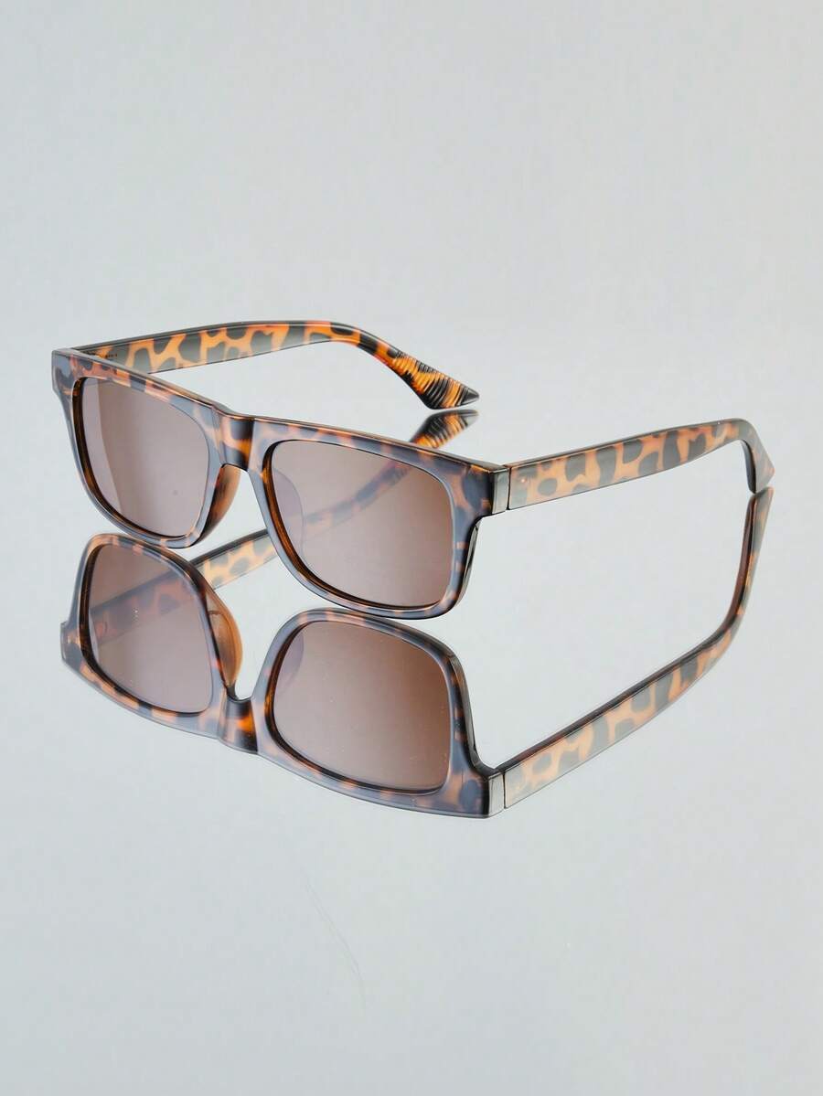 1 件男士时尚眼镜，全新酷炫独特 Y2K 音乐节嬉皮嘻哈风格街拍装饰礼物，适合旅行、VLOG、户外、骑行、舞台表演、派对