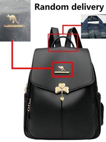 Diebstahlsicherer Rucksack aus Kunstleder für Frauen, multifunktionale modische Tasche für den Tag, leichte Reise-Tasche mit vielen Taschen, große Kapazität einfacher Schulranzen, praktische Büchertasche, für Studenten, Reisen, Geschäftsreisen, tägliches Pendeln, Einkaufen, Büro, Date, Outdoor, Geburtstaggeschenk, Feiertagsgeschenk, Rucksack