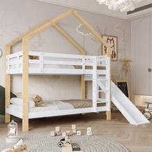 Kids Bed Frames, Headboards & Footboards - White + Solid Wood+MDF + 90cm*200cm - View 11