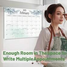 LAXDAMRE-2025 Aesthetic Magnetic Calendar Refrigerator, Fridge Calendar Runs From July 2025 Until December 2026 - Monthly Magnetic Easy Organizing - Nature-2025 - 2025年7月-2026年12月 - 查看 11