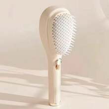 Air Cushion Hair Washing Comb For Women, Scalp Massage Silicon Brush, Coarse Teeth Hair Cleansing Comb With Retractable Handle