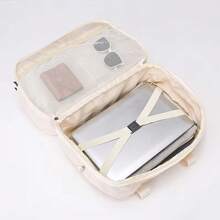 Women Fashion Backpacks - 深色水洗藍 - 查看 2