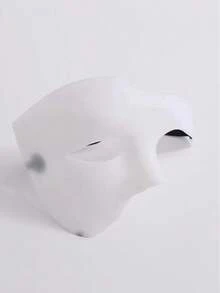 1 件复古王子半脸面具，成人化妆舞会服装配饰，情侣装，圣诞节和万圣节送给朋友的礼物