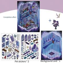 2 张装饰贴纸 - 今日商务系列趣味计划器装饰贴纸，包括 2 张宠物贴纸 + 1 张场景纸板、学校用品、返校 - 彩色 - 查看 15