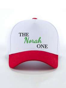 Customized Embroidered Name Baseball Cap - Lightweight, Breathable, Adjustable, Unisex For Wedding, Valentine's Day And Holiday Gifts (Hand Wash Only), Personalized Headwear, Casual Style, Embroidered Design - Multicolor - View 9