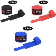 1 Paar 3 m Boxbandagen Muay Thai Erwachsene Männer und Frauen Kampf Sanda Handgelenkbandage Baumwollbindung Handgelenkschutz