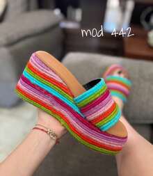 Plataformas para mujer, colores y tallas disponibles - Multicolor - Ver 2