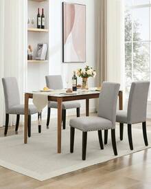 Gray Nailhead-4pcs
