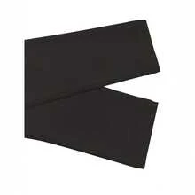 Perfect For Graduation, Prom & Formal Events | Elegant Black Mini Dress | Layered Ruched Waist, High Neck & Long Sleeves | Chic Bridesmaid Option - màu đen - Xem 5