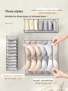 Faltbare Netz-Unterwäsche, Socken und Kleidungsorganizer Box, geeignet für Zuhause Schränke, Reisespeicherung, multifunktionale Aufbewahrung, Geschenke