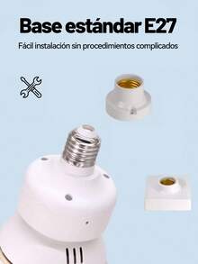 60W Luz de ventilador de techo LED en forma de flor, lámpara de techo con ventilador, base E26 / E27, con control remoto, 3000K-6500K / brillo regulable, tres velocidades de viento, viene con varilla de extensión, 40W - Blanco - Ver 10