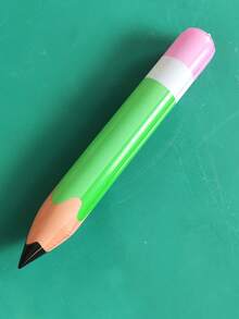 1pc-Jumbo Inflatable Pencil 7 Colors Blow Up Pencil Crayons Balloons Decorations For Classroom Theme Back To School Birthday Party Supplies Home Decor Room Decor School Supplies - Multicolor - View 11