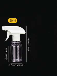 1pc 50ml/60ml/100ml/150ml/200ml/250ml/500ml Mist Spray Bottle, Gardening Watering Can, Succulent Plant Spray Bottle, Hair Styling Spray Bottle, Disinfecting Sprayer - White - View 19