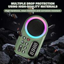 LUKHMELF Bird Toys,Parrot Learning Machine,Talking Parrot Toy,Teach Talking, Whistling, And Singing And You Can Rrd It Yourself,Bird Training Toys For African Grey,Macaws,And Other Bird Species. - 黑色 - 查看 5