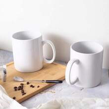 30oz Super Large Ceramic Coffee Mugs Large Handles Set Of 2 (Cobalto) - White - View 6