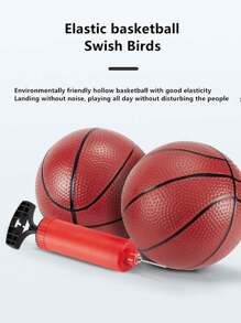 便携式壁挂篮球板，可拆卸篮球架，儿童学生运动玩具，男孩室内/室外锻炼玩具