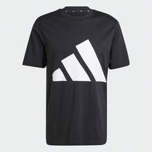 Adidas Men's M BL SJ T-Shirt Knitted Collarless Short TJE8945 - Black - View 1