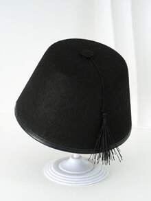 1 chiếc mũ Fez đồ chơi màu trơn của Mỹ dành cho nam, quà tặng độc đáo và thú vị, mũ Thổ Nhĩ Kỳ thích hợp cho lễ hội, tiệc tùng và đội hàng ngày - màu đặc - Xem 15