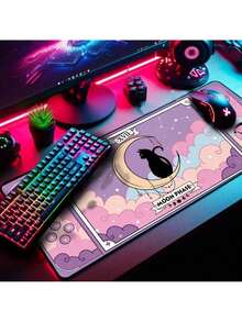 Non-Slip Stitched Mousepad Popular Style 65x32cm 70x35cm 90x40cm Gamer Work - 模型 2 - 查看 1