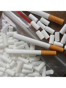 500 piezas de filtros de esponja soplados a mano para cigarrillos - Accesorios para fumar, ¡accesorios perfectos para cigarrillos! - Blanco - Ver 5