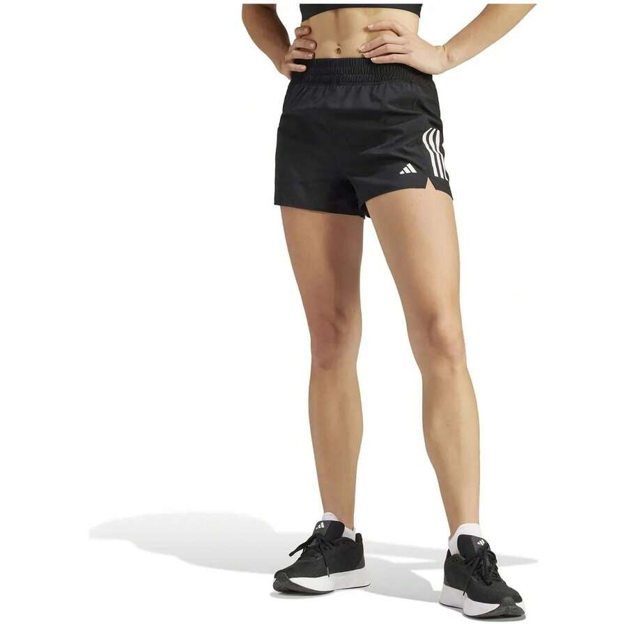 Adidas Women Outdoor Shorts - 黑色 - 查看 1