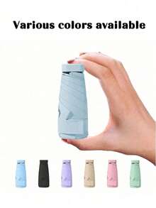 Six-Fold Capsule Umbrella With Box Dual Use Windproof Rainproof UV Protection Parasol Portable Travel Lightweight Compact Pocket Mini Folding Umbrellas For School, Office, Household, Travel Umbrella For Women Umbrella Rainproof Windproof - View 1