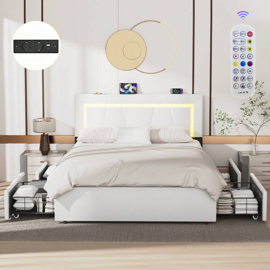 OYAJIA Bases de cama