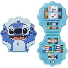 Lilo Y Stitch مجموعة أدوات مكتبية قابلة للتلوين من Stitch للأولاد والبنات - مجموعة مدرسية تتضمن 50 قطعة مع أقلام رصاص وقلم وممحاة ومسطرة ومبراة وحافظة أقلام والمزيد - مثالية للمدرسة أو الهدايا أو الحرف اليدوية - حقيبة من الشخصيات والألوان الممتعة ⚫ شحن مجاني ✅ التوصيل 24/48 ساعة إلى إسبانيا (شبه الجزيرة) - صندوق - مشاهدة 3
