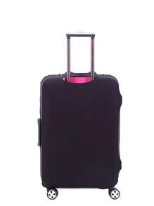 Suitcase Cover & Luggage Wheels Cover Set, Elastic Silicone Anti-Scratch Protector Allover Print + Noise Reduction Caster Caps, For Men Women Students Travel Vacation College Dorm Essentials, Luggage Protector Travel Accessories Value Bundle Travel Essentials Summer Holiday Back To School