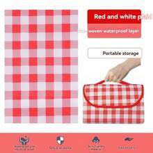 1pc Portable Picnic Mat, Outdoor Picnic Blanket For Spring/Summer, Party Table Cloth, Waterproof, Beach Mat, Camping Groundsheet