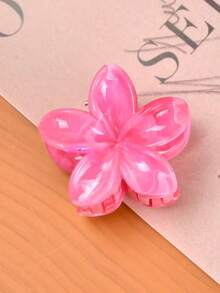 1 件女士大号扎染大理石花发夹，可爱花卉发饰，适合日常佩戴、度假，适合所有季节