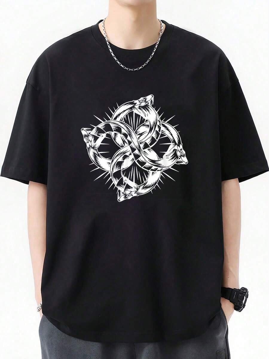 Men Undershirt Tops - Negro - Ver 1