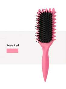 Hair brushes Cepillo definidor de rizo - Cepillo de estilo de nailon para cabello rizado, moldeando y definiendo rizos de verano con menos tracción, ideal para la playa, viajes y uso diario