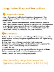 Audífonos Inalámbricos Con Larga Duración De Batería, Adecuados Para Juegos Y Música - Beis - Ver 11