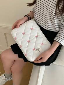 蝴蝶结笔记本电脑内袋适用于 iPad/ 10/11 英寸、13/14 英寸、15/15.6 英寸，可爱笔记本电脑包 - 彩色 - 查看 24