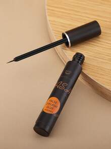 2pcs Black & Transparent Eyelash Glue 6ml, Super Strong Hold Long-Lasting Lash Adhesive, Gentle & Non-Irritating For Sensitive Eyes, Suitable For Cluster & Strip False Eyelashes DIY - Black and White - View 12