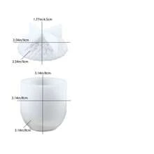 Zapfen Silikon Form für Harz Guss, mit Deckel Eichel Glas Harz Silikon Form, Epoxidharz Glas Form, verwendet für Aufbewahrungsgläser, Schmuckbehälter, Heimdekoration, DIY Harz Handwerke Silikon - geeignet für Harz Kunst