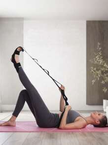 Stretch Strap, Ankle Stretcher With Loop Structure And Detachable Foot Part, Fascia Stretching Tool For Yoga, Gymnastics And Flexibility Training, Helps With Recovery And Improving Mobility, Rehabilitation And Yoga Resistance Band