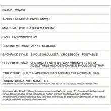 Coach Mini Rowan Satchel Bags For Women Crossbody Bag 2-Way Wear Business Casual Women Purses Handbag Gift For Her - Khaki - View 8