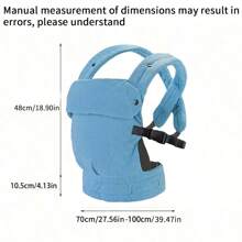 1pc Infant Convenient Carrier, Baby Lightweight Carrier, Multifunctional Front-Facing Carrier - Soft & Comfortable, Easy To Use When Going Out, Great Gift For Baby