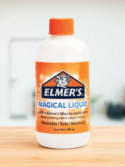Elmer's 1 Pza Líquido Mágico para Slime Elmers, líquido activador de Slime