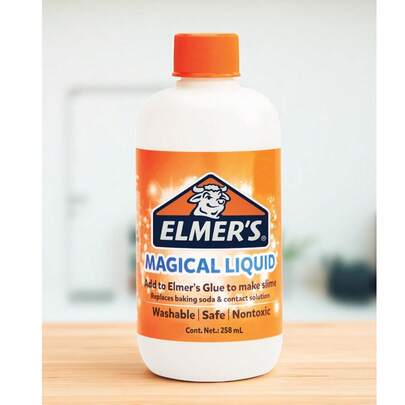 Elmer's 1 Pza Líquido Mágico para Slime Elmers, líquido activador de Slime