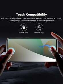 2 片装隐私钢化玻璃屏幕保护膜适用于 Galaxy S24 Fe S23fe S21 FE S20 FE A56 A55 A54 A36 A35 A26 A25 A23 A16 A15 A14 A13 A06，9H 硬度全覆盖手机保护膜，防摔、防指纹、超耐用 - 黑色 - 查看 3