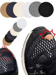 6/12/24片/包（6片/包）自粘运动鞋修补贴片 | 透气网布和内衬保护贴片 - 免维护修补鞋跟、鞋头和破洞，适用于运动鞋 - 快速粘贴鞋履护理配件，可修补破洞、磨损，适合春夏穿着，可作为伴娘礼物、房间装饰、卧室装饰、海滩、旅行用品，男女皆宜，适合度假、可爱小物、母亲节礼物、卧室装饰、花园、厨房装饰、夏季、海滩、旅行必备、房间装饰、软萌小物、毕业季礼物 - 彩色 - 查看 6