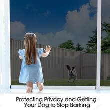 1 件隐私单向镜窗玻璃膜，耐用窗玻璃贴纸，静电吸附，易于安装，无需胶水，适用于办公室或家庭，60 厘米 * 200 厘米